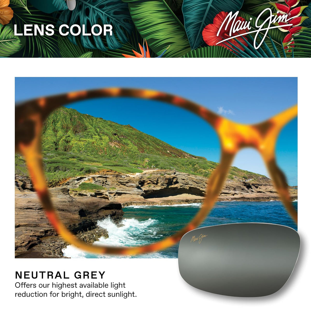 Maui Jim Polarized Men's and Women's Hauoli Aviator Sunglasses