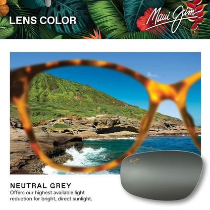 Maui Jim Polarized Men's and Women's Hauoli Aviator Sunglasses