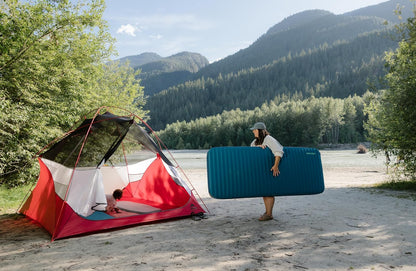 Therm-a-Rest MondoKing - Cojín de Dormir autoinflable 3D para Acampar, Talla XXL - 80 x 30 Pulgadas
