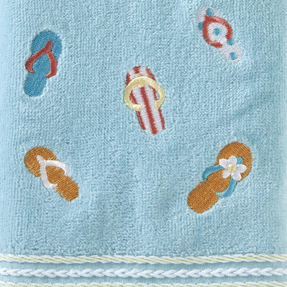SKL Home - Toalla de Mano (2 Unidades), Color Azul
