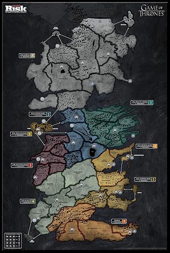 USAopoly Juego de mesa Risk: Game of Thrones