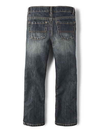 The Children's Place - Pantalones de Mezclilla básicos con Corte de Bota para niños