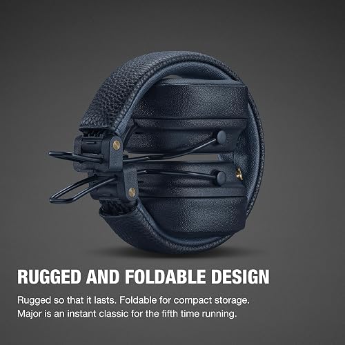 Marshall Major V Audífonos Inalámbricos Bluetooth - Azul Medianoche