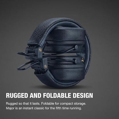 Marshall Major V Audífonos Inalámbricos Bluetooth - Azul Medianoche