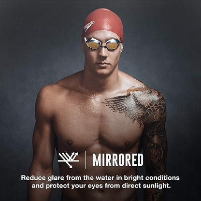 Speedo Vanquisher 2.0 Mirrored Swim Goggles