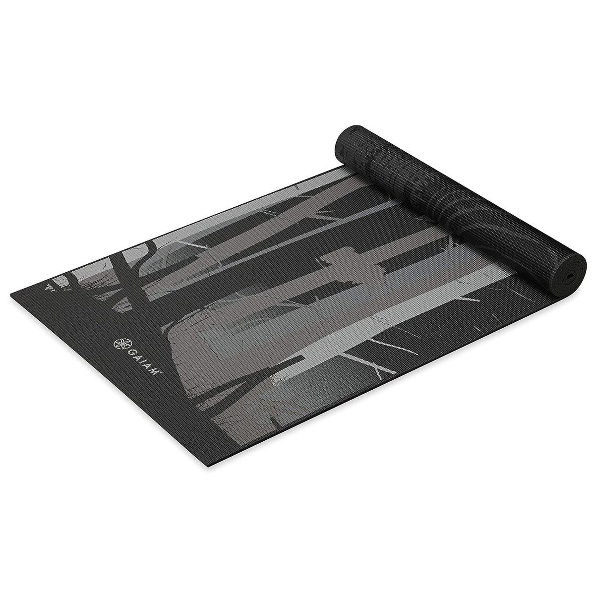 Gaiam Tapete de Yoga Reversible Extra Grueso Antideslizante - Deep Forest