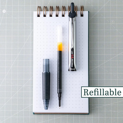 Pilot Precise V5 RT 26055 Bolígrafos retráctiles, punta extra fina de 0.5 mm, paquete de 4
