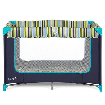 Dream On Me Zodiak Cuna Portátil, Azul (Navy), 101.6 x 72 x 73 cm