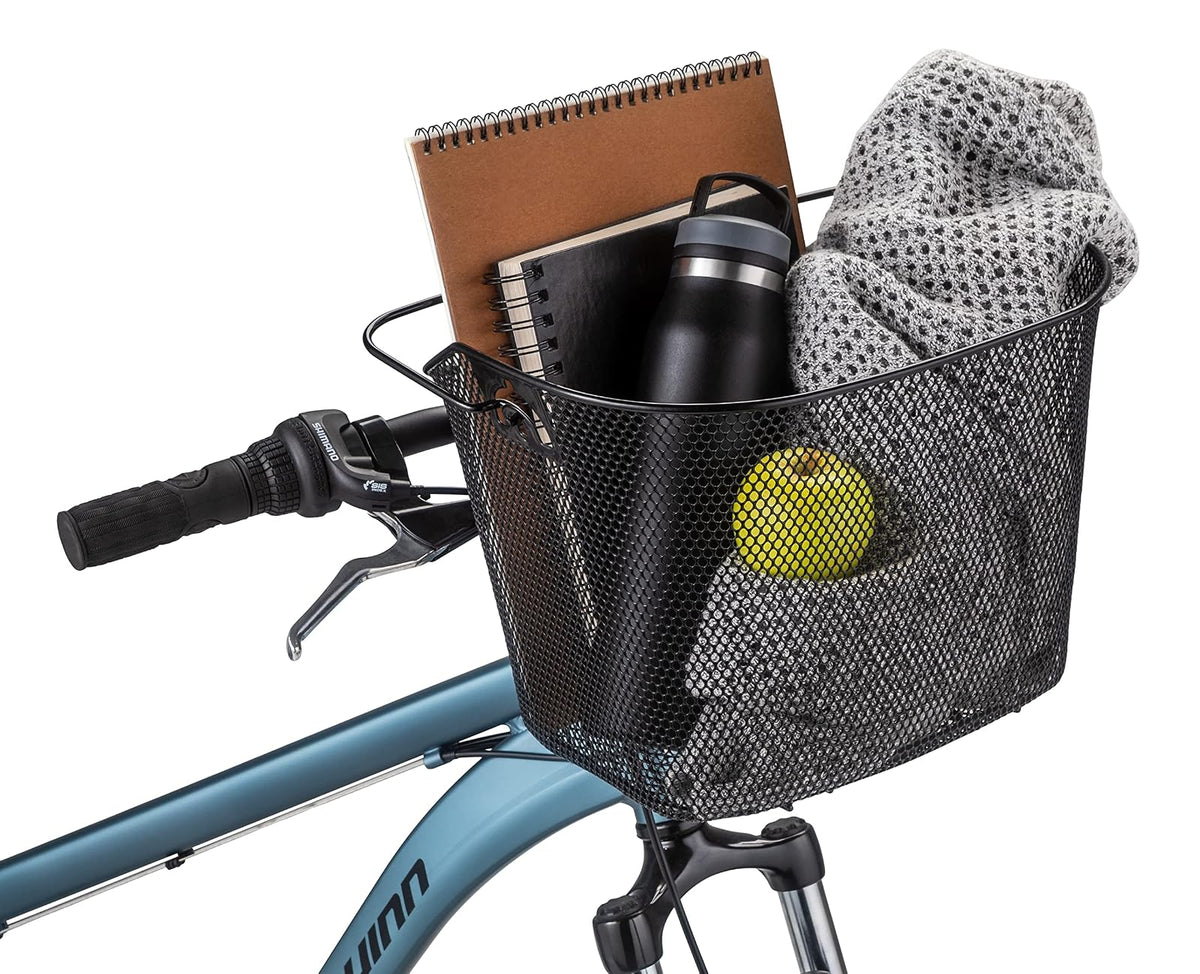 Schwinn Canasta de Alambre con liberación rápida para Bicicleta