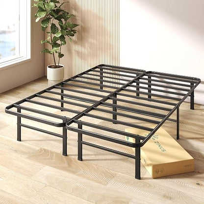 Zinus Rumi | Base de Cama Queen de Acero de Fácil Armado Que Soporta Cualquier Tipo de Colchón | Montaje de 20 Minutos | Garantía de 5 años