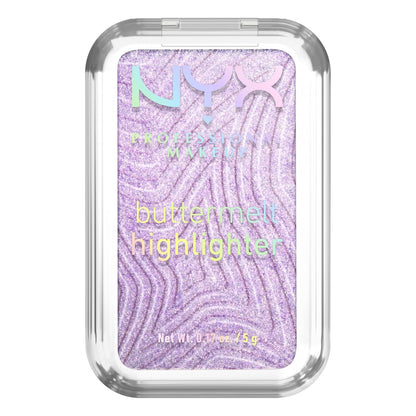 NYX Buttermelt Iluminador Cremoso Acabado Brillante 12 Horas - N° 1 Butta (morado)