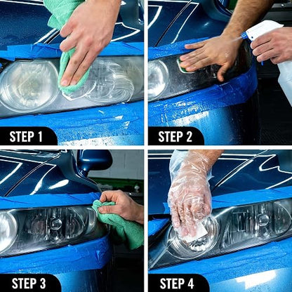 Turtle Wax Kit Restaurador de Faros Heal & Seal