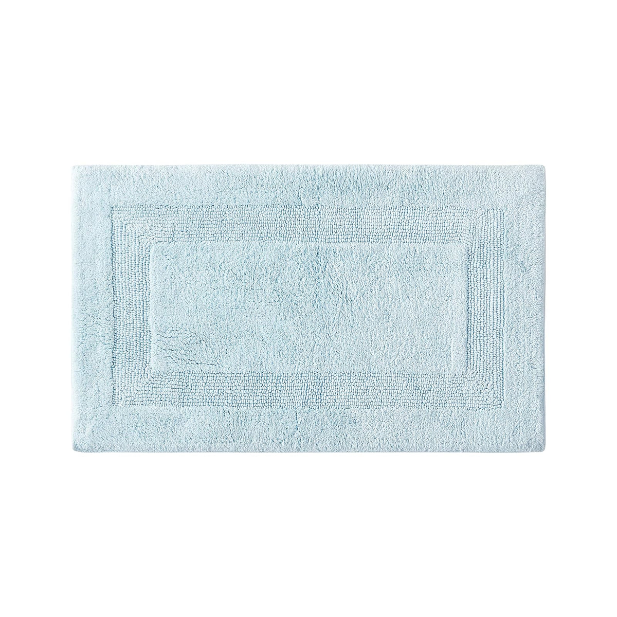 Tommy Bahama Eddie Bauer - Alfombra de baño de algodón Suave, súper Absorbente y de Secado rápido (Blanco Logan, 60 x 22 Pulgadas)