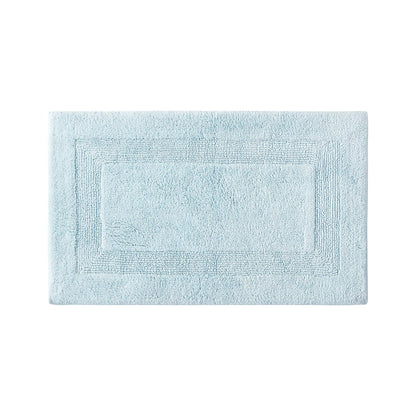 Tommy Bahama Eddie Bauer - Alfombra de baño de algodón Suave, súper Absorbente y de Secado rápido (Blanco Logan, 60 x 22 Pulgadas)