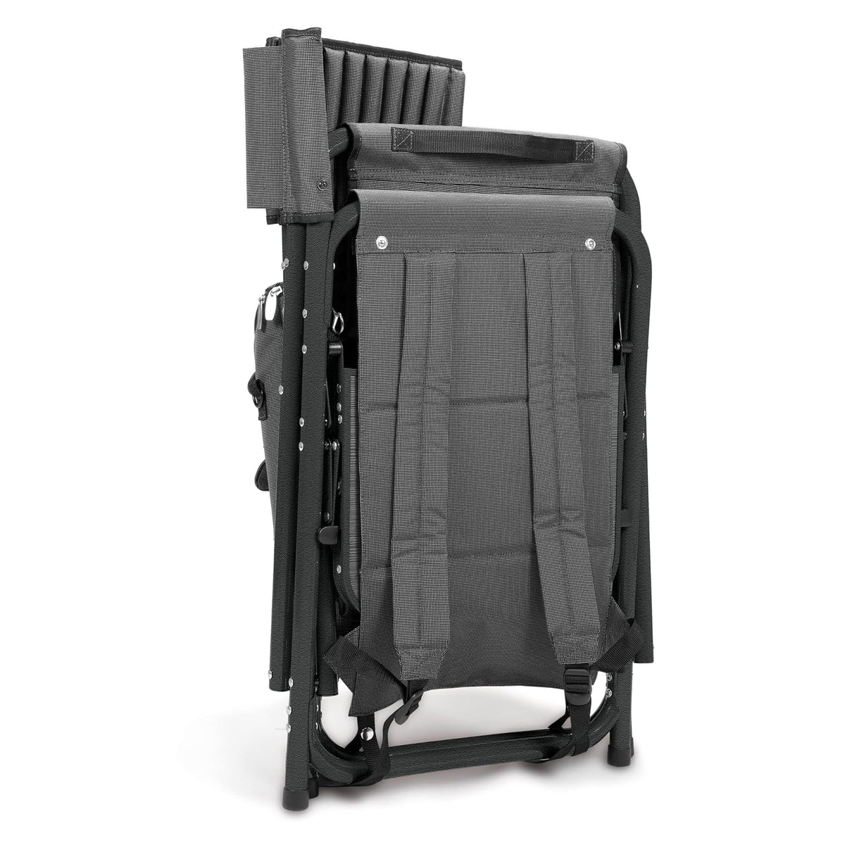 Picnic Time 807-00-679-000-0 Silla Plegable, Color Negro