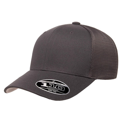 Flexfit Gorra de Malla 110 para Hombre - Talla Única - Carbón