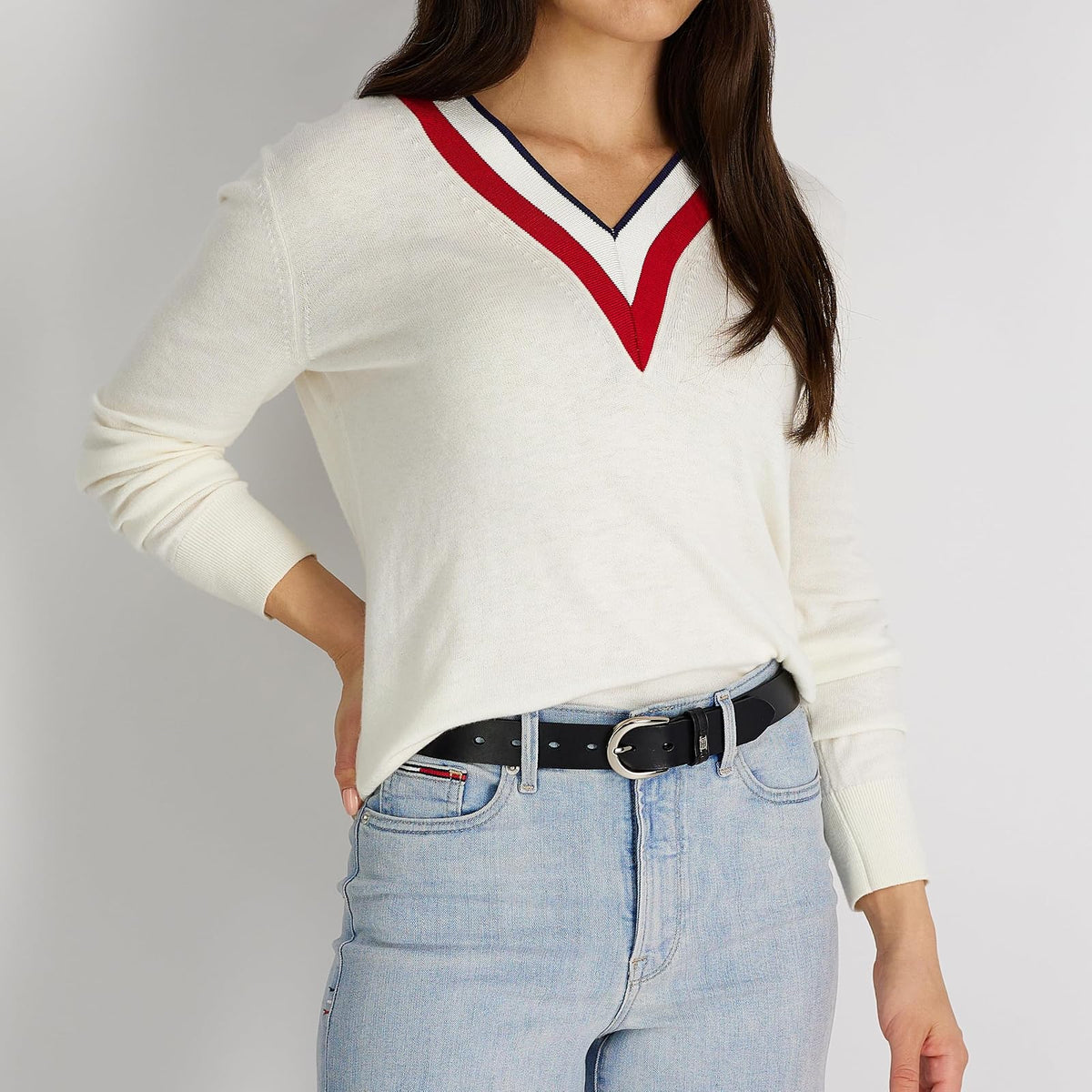 Tommy Hilfiger Th Ornament Belt Loop Cinturón Mujer