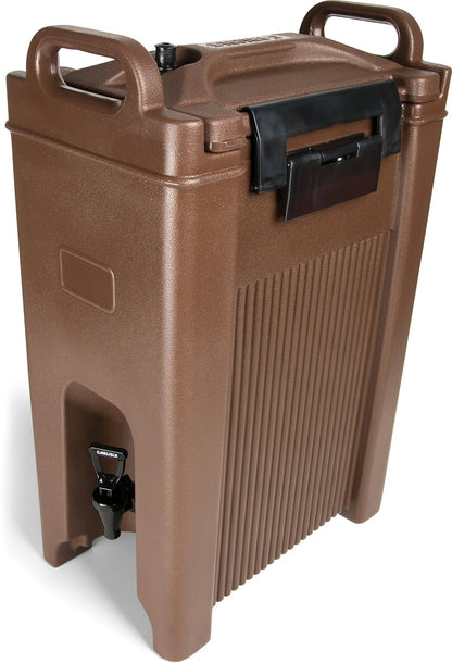 Carlisle XT500001 Cateraide Insulated Beverage Server/Dispenser, 5 Gallon, Brown