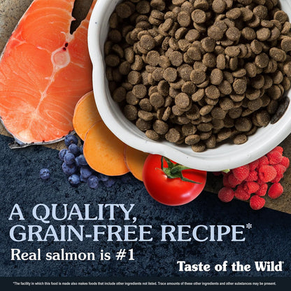 Taste Of The Wild Pacific Stream Alimento para Perro | Salmón ahumado como ingrediente principal, todas las etapas de vida, probióticos específicos para la salud digestiva