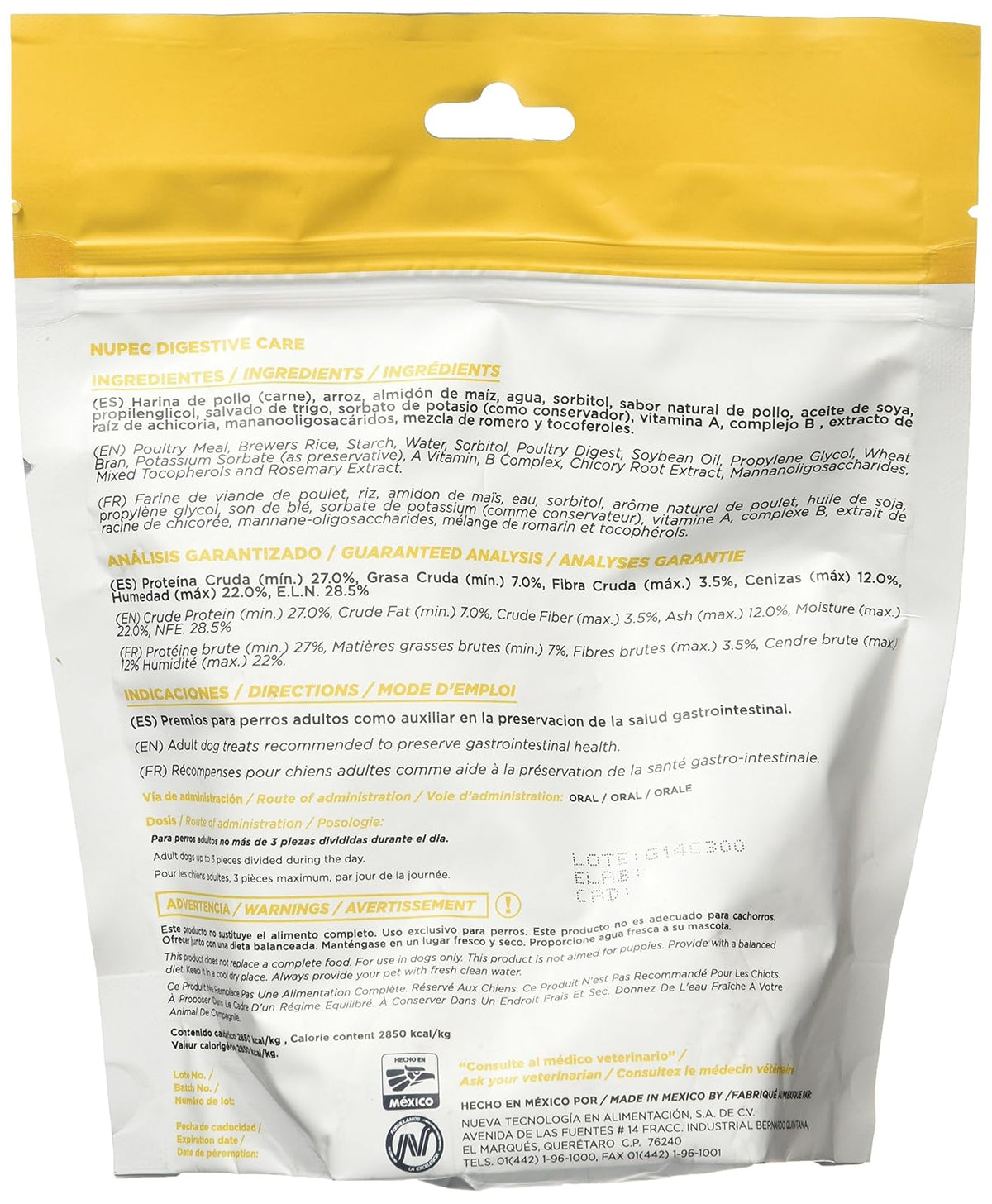 Nupec PENU7136 - AAAAAA Premio para Perros Digestive Care, 180 Gr (El empaque Puede Variar) + PENU7139 Smart - Premio para Perros, 180 Gr, Producto Surtido (El empaque Puede Variar)