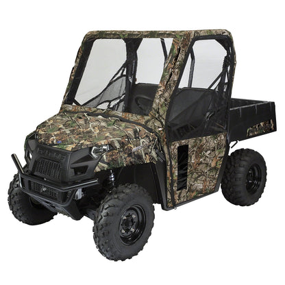 Classic Accessories QuadGear UTV - Carcasa para Cabina Kawasaki Mule 600, 610, 610 4x4, 610 4x4 XC (Modelos 2015 y Mayores), Camuflaje