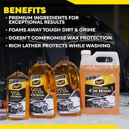 MEGUIAR'S 's Oro Clase para Lavado de Automóvil, 1 Galón