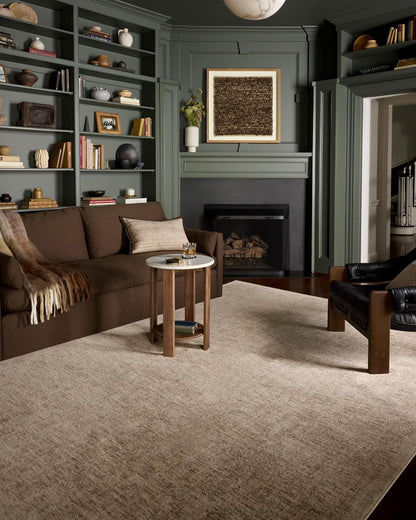 Loloi Tapete Decorativo Winston, Diseño Cross-Hatch - 7'6" x 5'3" (Rectangular) - Taupe - Bone