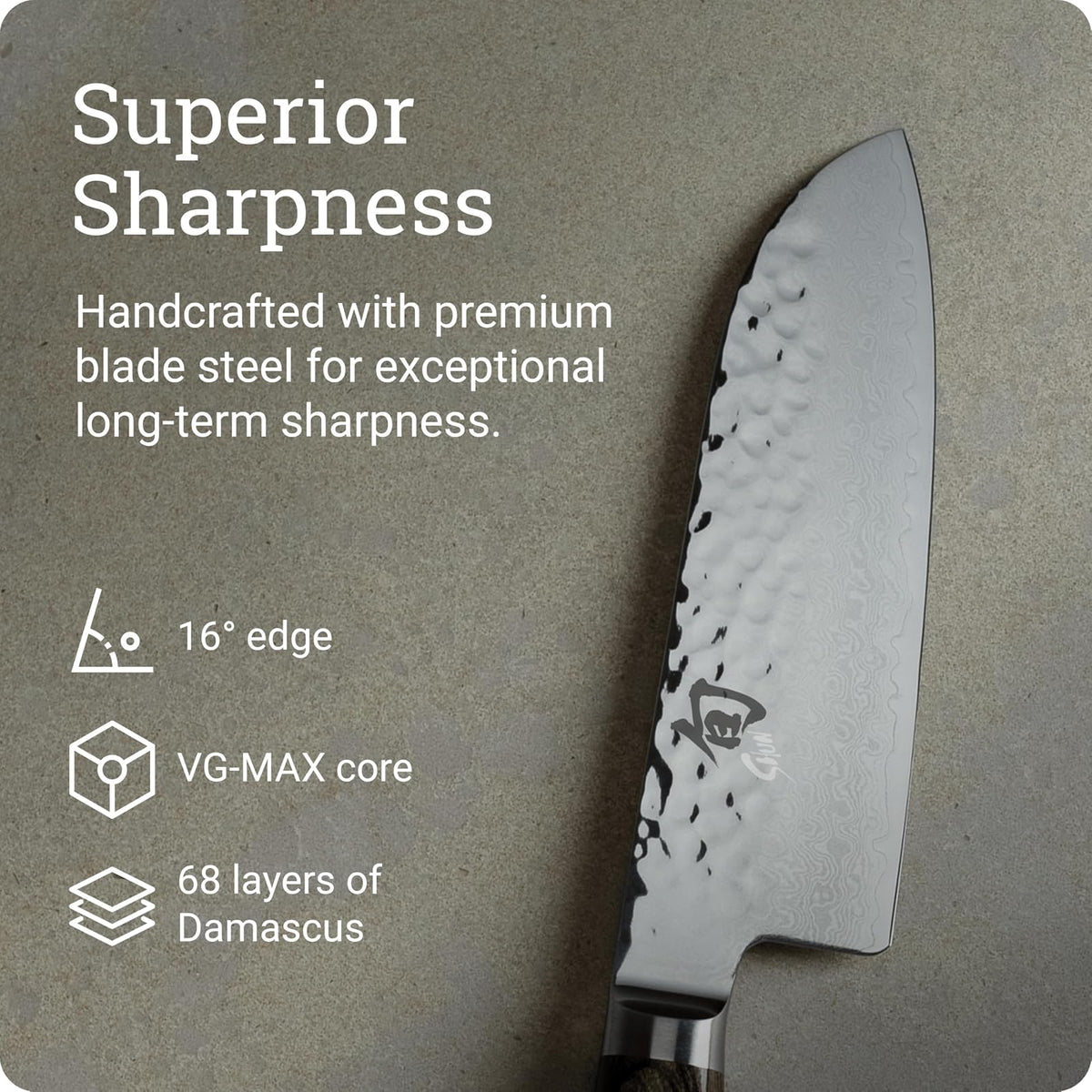 Shun Premier - Cuchillo Santoku de 5 1/2"
