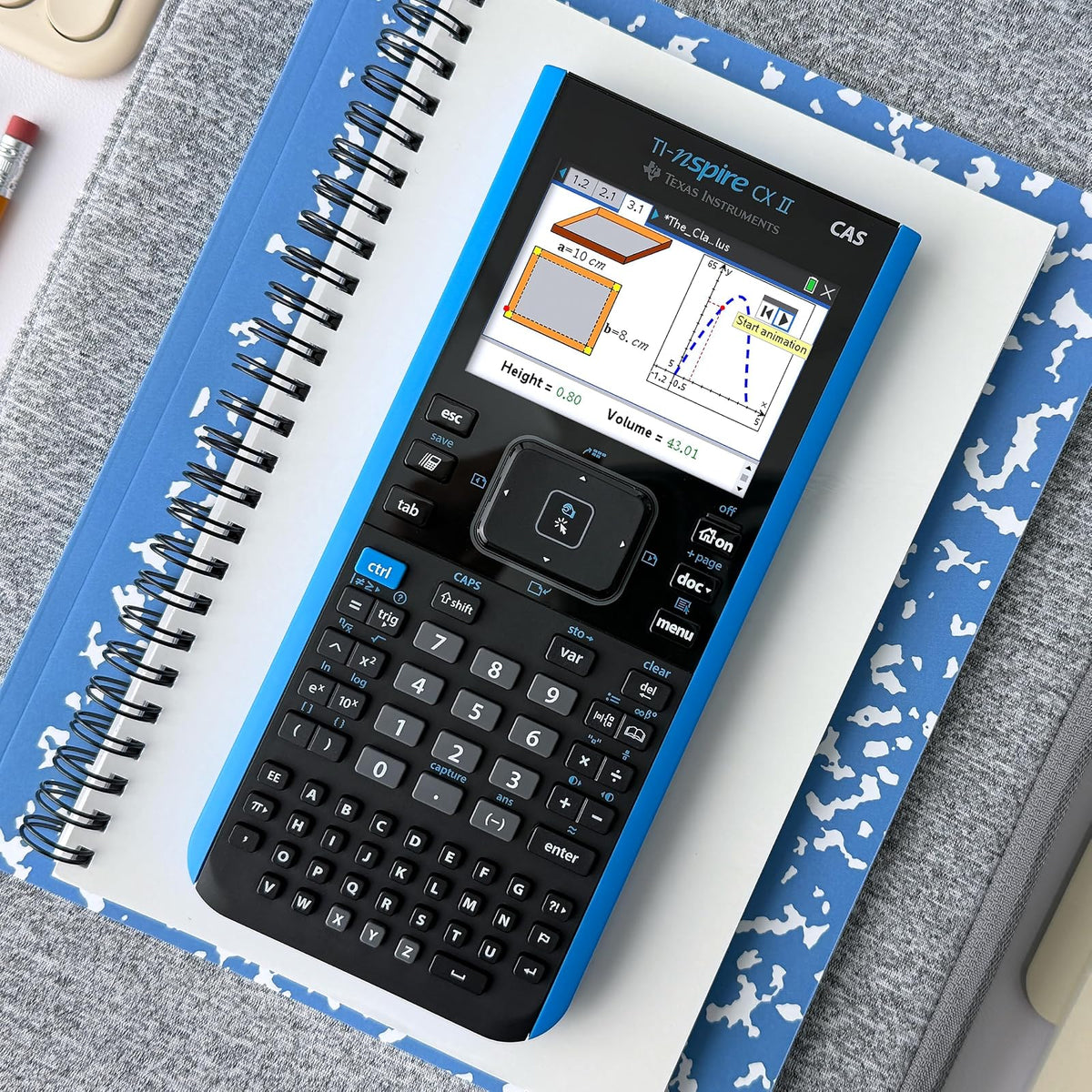 Texas Instruments TI-Nspire CX II CAS calculadora gráfica a Color