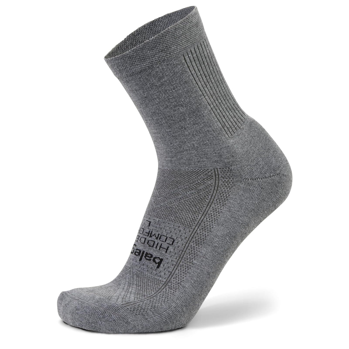 Balega Hidden Comfort Mini Crew Calcetines Unisex - M - Carbón vegetal