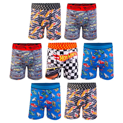 Hot Wheels Boxerbriefs and Briefs Available in Sizes 2/3t, 4t, 4, 6, 8 and 10 Ropa Interior de Hombres Niños