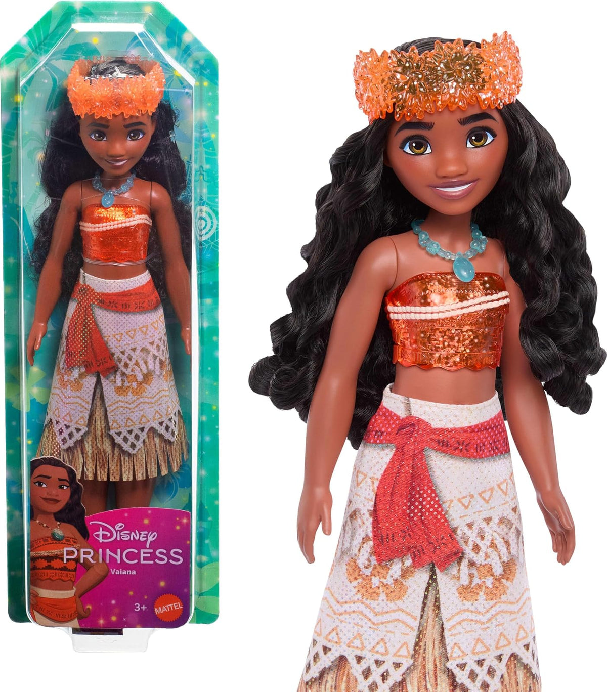 Mattel Disney Princess Muñeca Articulada 3+ Años - Moana