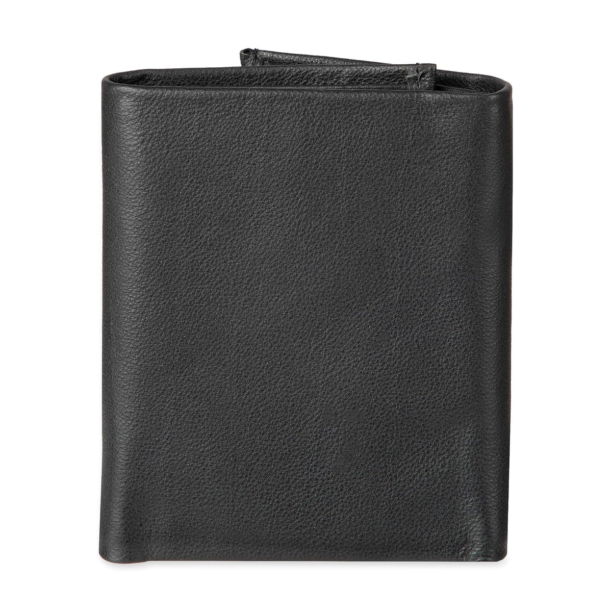 Calvin Klein portafolios triple de piel RFID para hombre, Negro -, Talla única