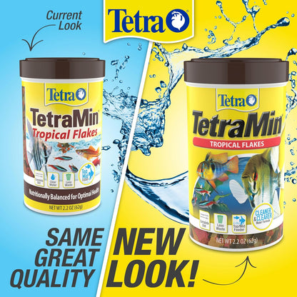 Tetramin Tropical Flakes Alimento en Hojuelas para Peces Contiene 62 Gramos