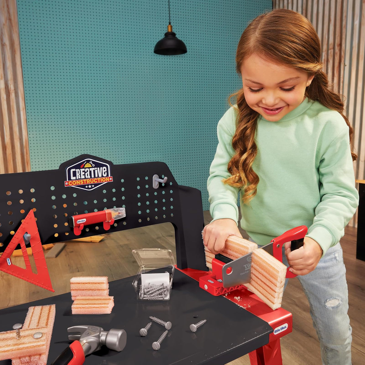Little Tikes - Banco de Trabajo de construcción Creativa