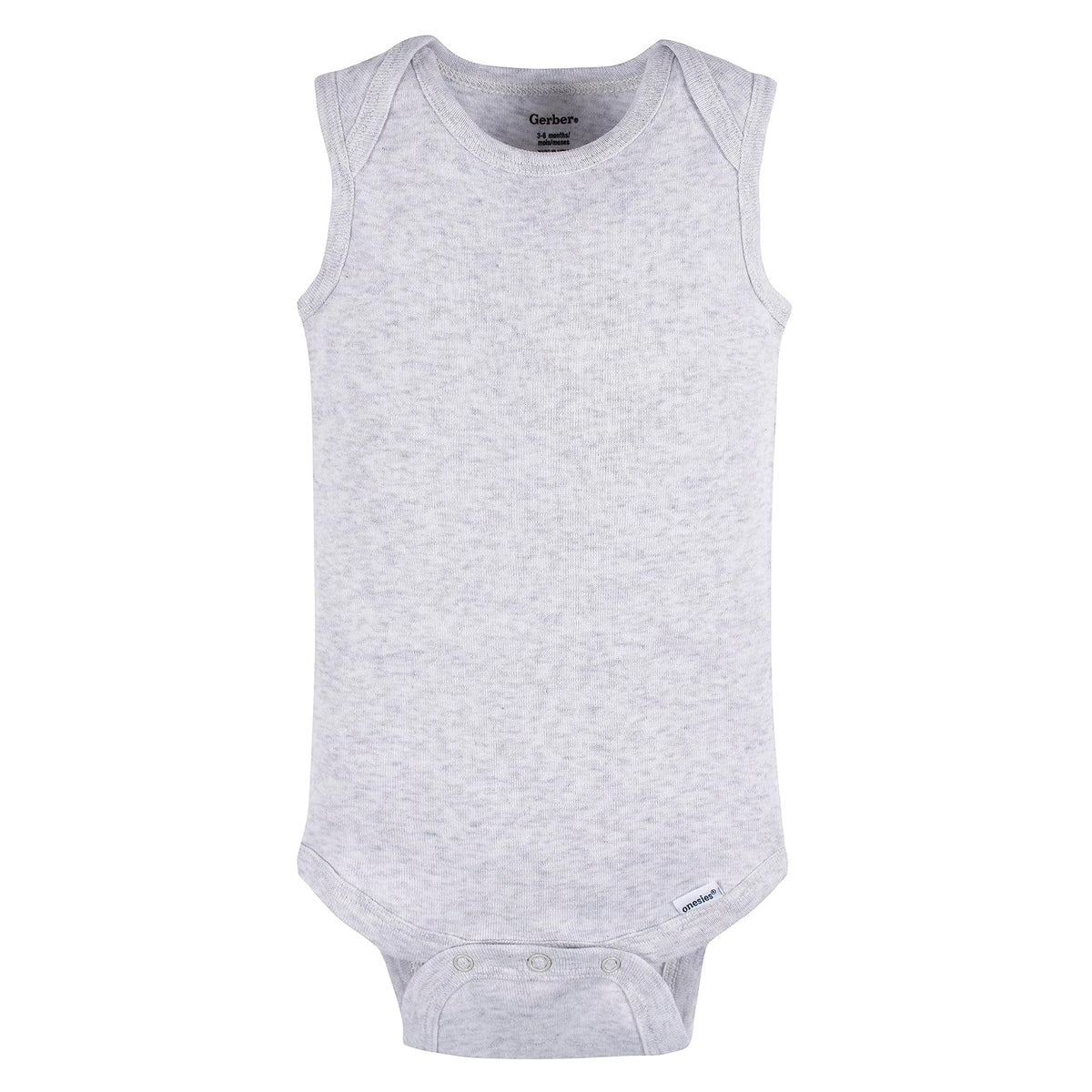 Gerber Body sin mangas de paquete múltiple playera sin mangas para bebés y niños pequeñosUnisex bebé