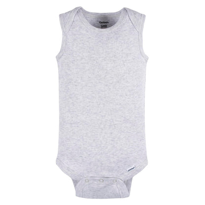 Gerber Body sin mangas de paquete múltiple playera sin mangas para bebés y niños pequeñosUnisex bebé