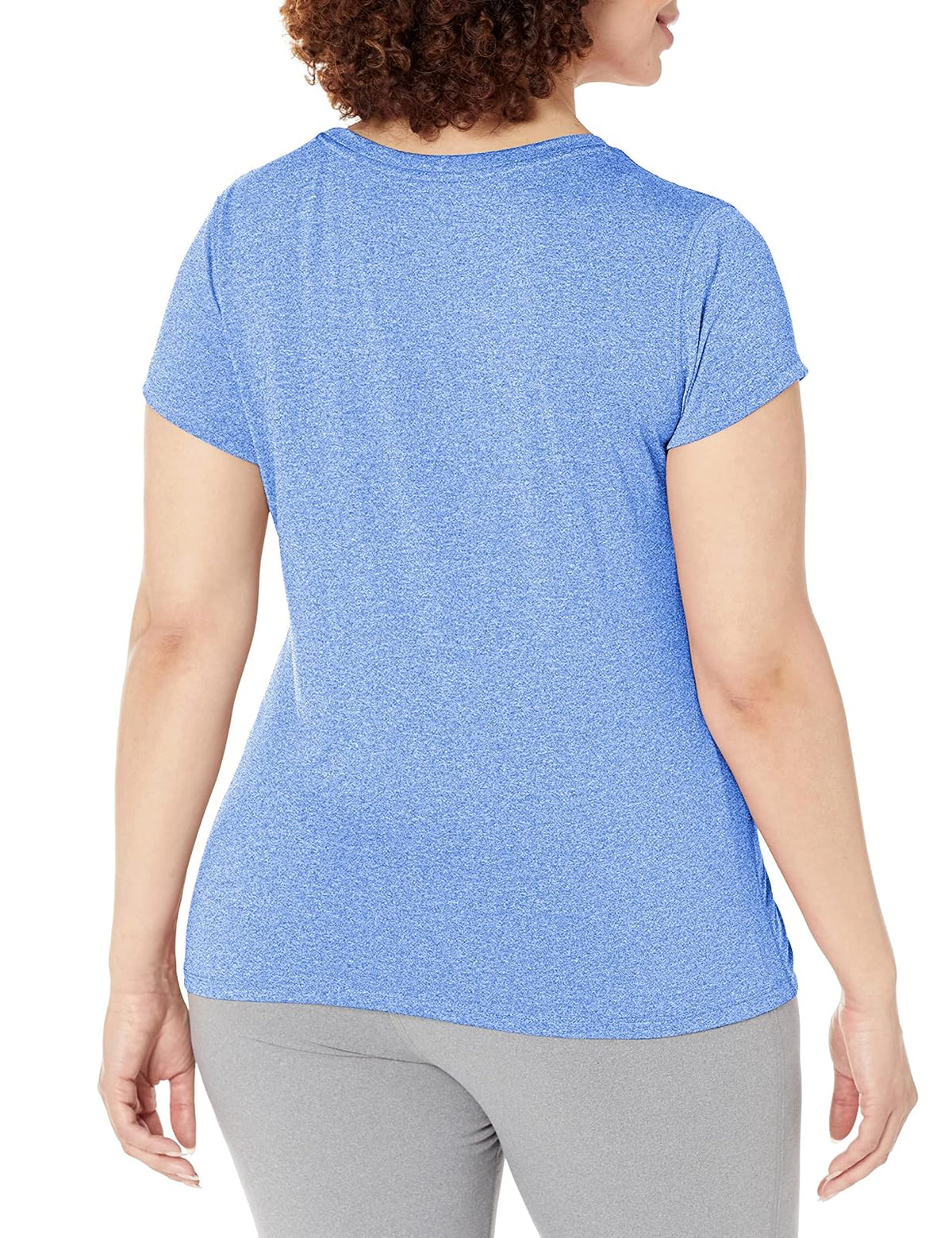 Hanes Cooldri Camiseta de Manga Corta con Cuello en V para Mujer (Paquete de