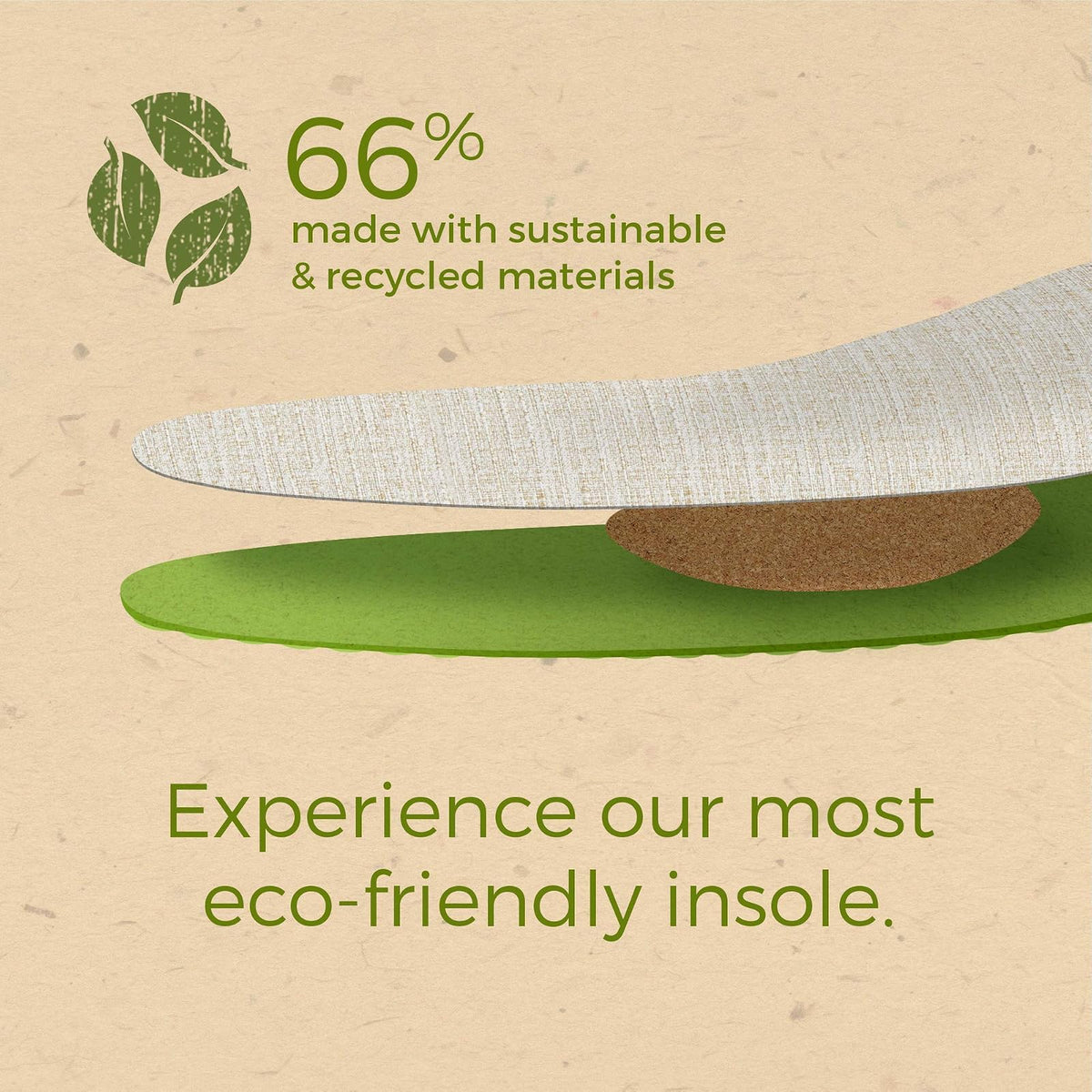 Dr. Scholl's Eco-Foam™ Plantillas para hombre