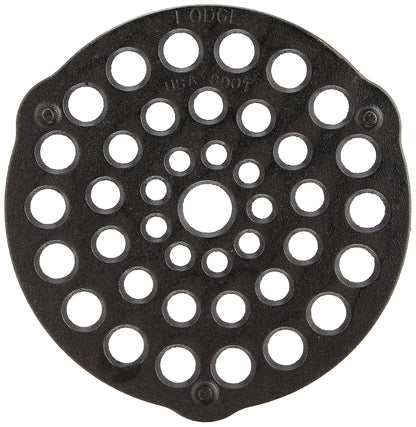 Lodge L8DOT3 Cast Iron Meat Rack/Trivet, Pre-Seasoned, 8"
