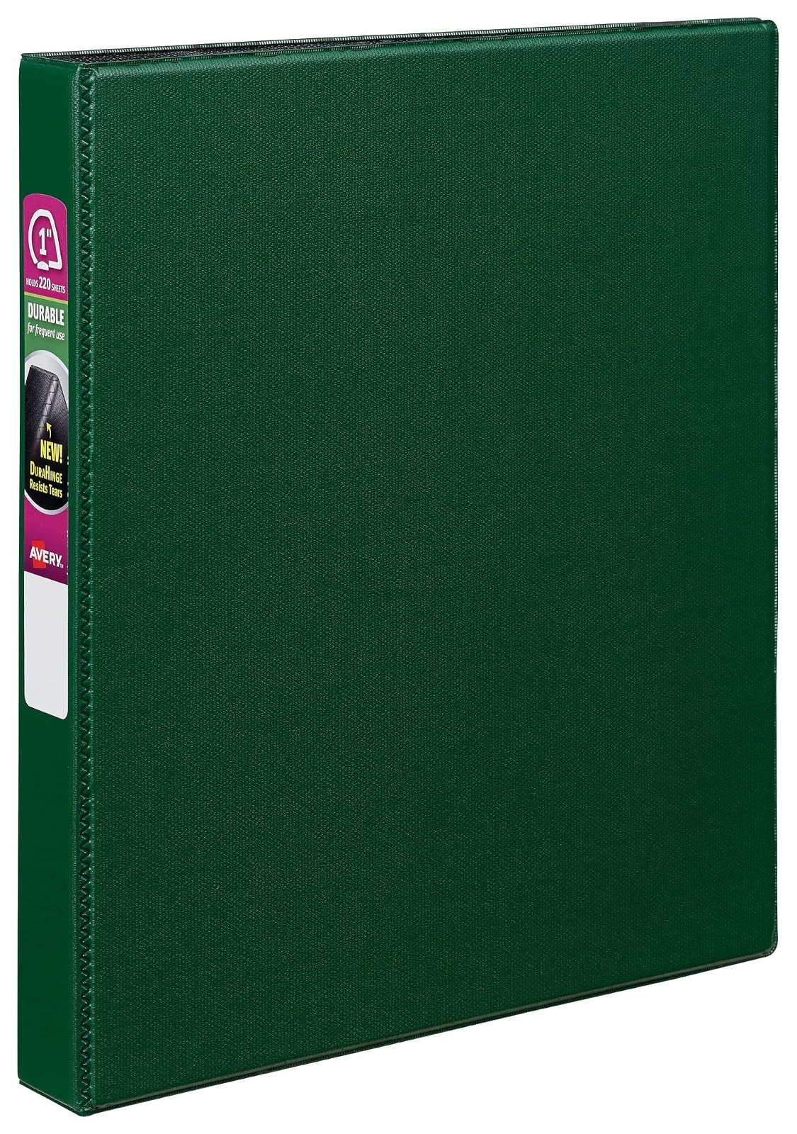 Avery Durable Binder con Slant Anillo, 2.54cm (1'') - 2.54cm (1'') - Verde