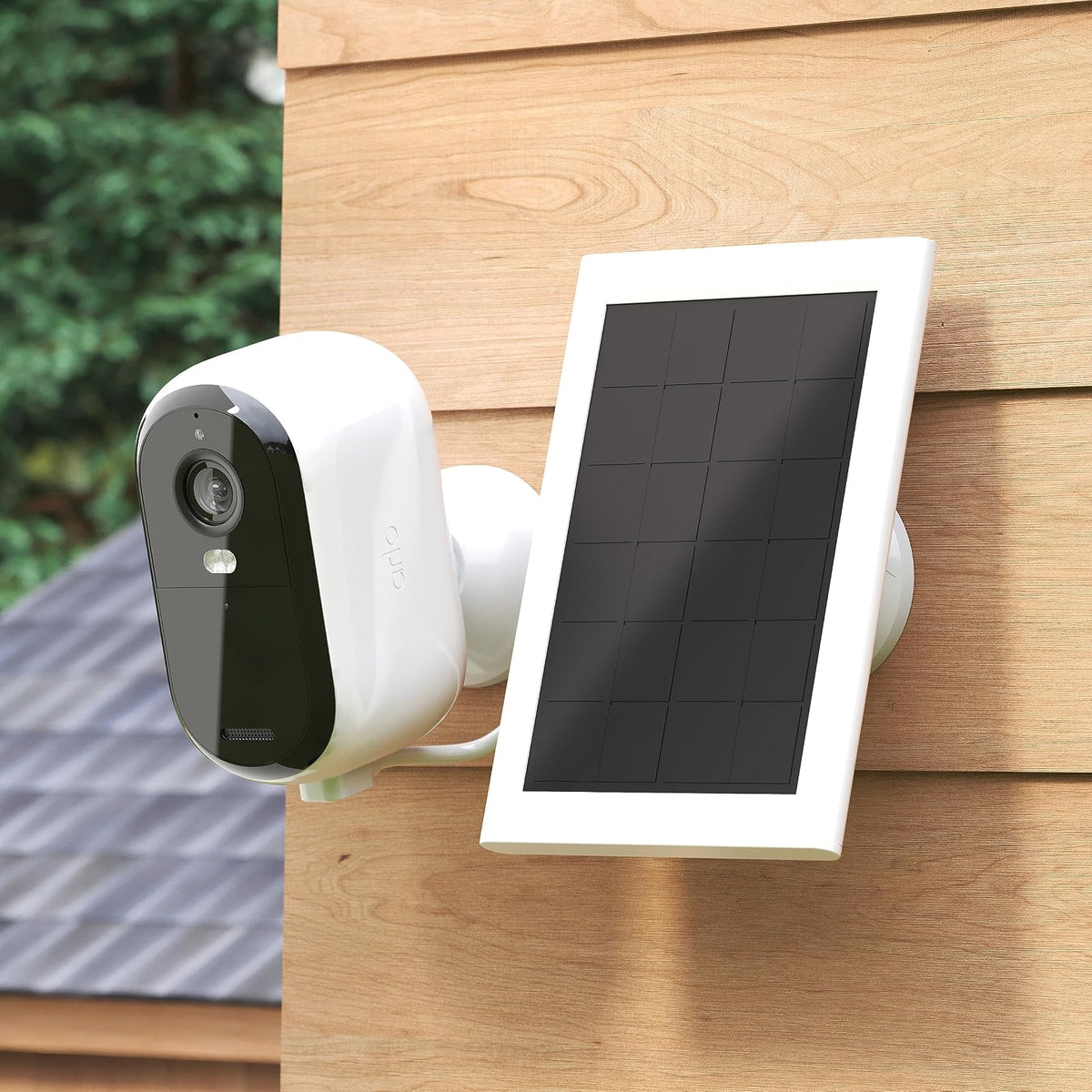 Arlo Solar Panel Charger (2nd Generation), White, 1 Pack