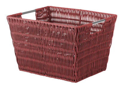 Whitmor 6500-1717 Rattique® Canastas pequeñas para Almacenamiento, Rojo, 1 uds. por Paquete - Rojo