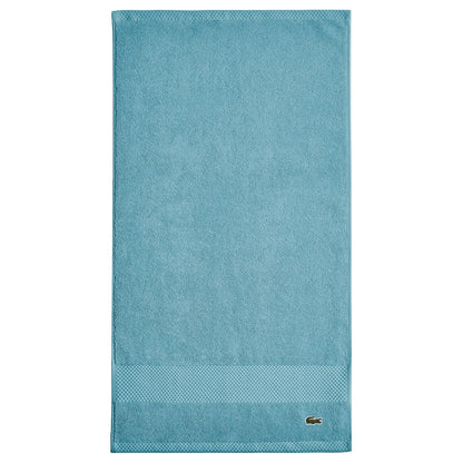 Lacoste Heritage Supima - Toalla de Mano de algodón, Celestial, 40.6 x 76.2 cm