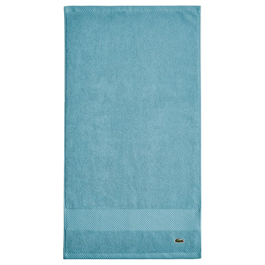 Lacoste Heritage Supima - Toalla de Mano de algodón, Celestial, 40.6 x 76.2 cm