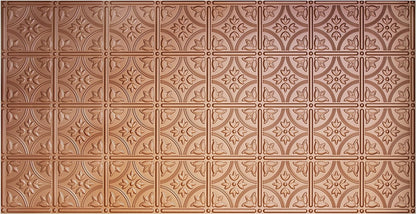 Global Specialty Productos Patrón No. 209 Estaño Estilo panel, 2 por 4-Feet, cobre