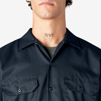 Dickies 1574WH Camisa de Vestir para Hombre