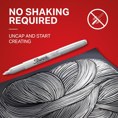 Sharpie Ultimate Collection – Set 45 marcadores permanentes con puntas fina y ultrafina, colores surtidos