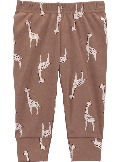 Simple Joys by Carter's 4-Pack Neutral Pant Pantalones Unisex bebé