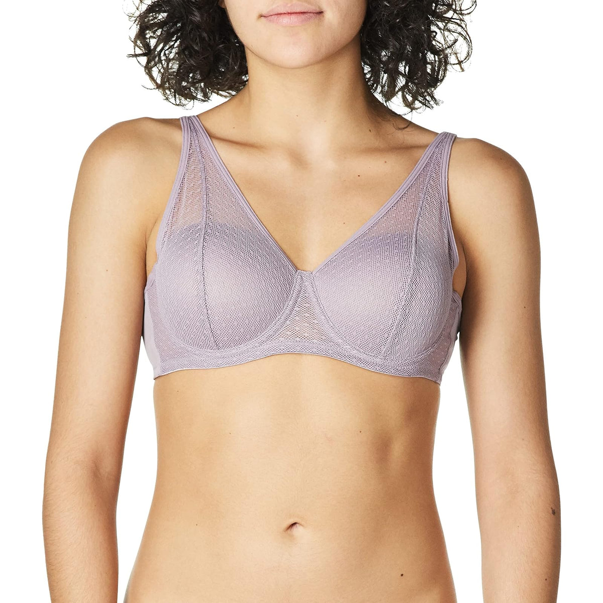 Hanes Mesh Overlay Bra Sujetador Mujer